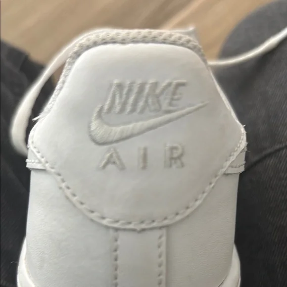 White nike air force ones!